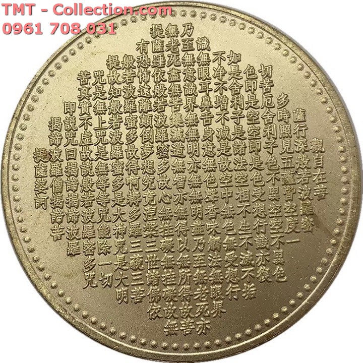 Xu Quán Thế Âm Bồ Tát Mạ Vàng - TMT Collection.com