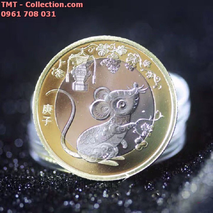Xu 10 Yuan 2020 hình con chuột - TMT Collection.com