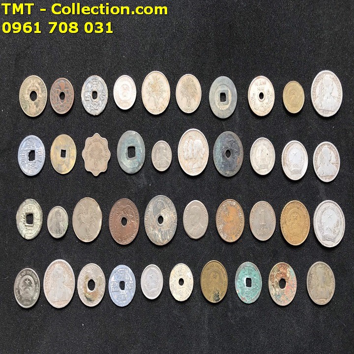 Bộ 40 Xu Việt Nam qua các thời kỳ - TMT Collection.com