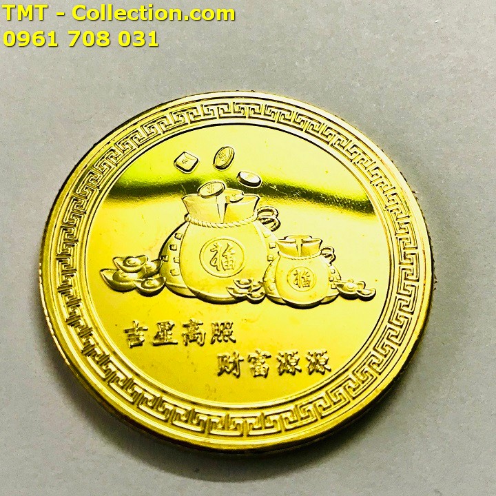 Xu Con Trâu Vàng HongKong - TMT Collection