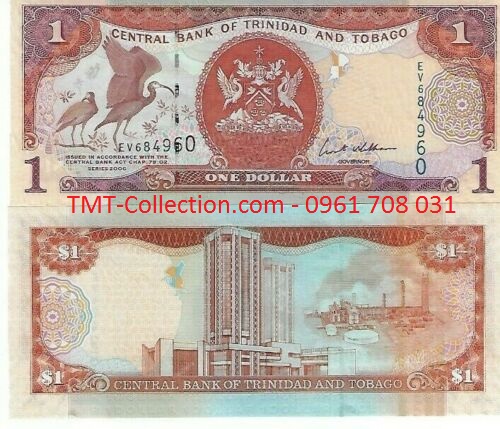 Trinidad and Tobago 1 Dollars 2006 UNC (tờ)