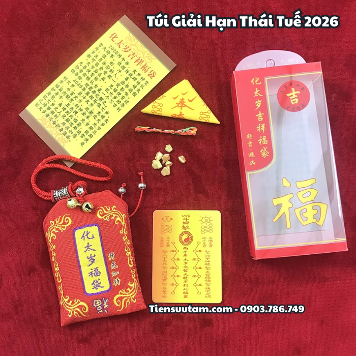 Túi Giải Hạn Thái Tuế 2026