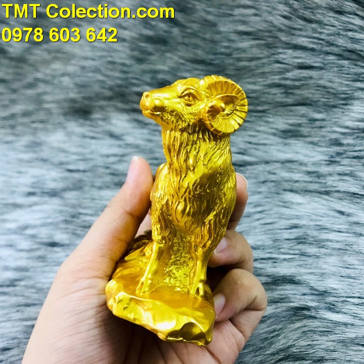 Tượng Con Dê Vàng - TMT Collection.com