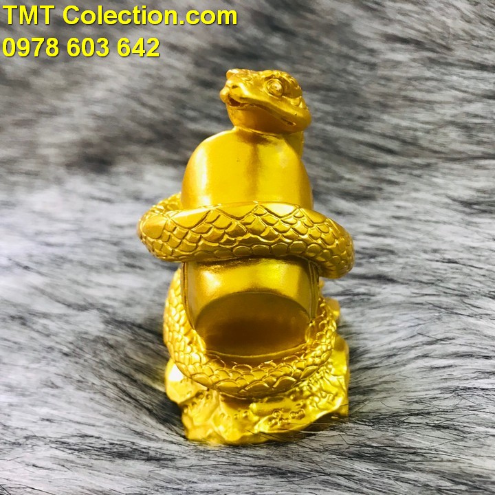 Tượng Con Rắn Vàng - TMT Collection.com