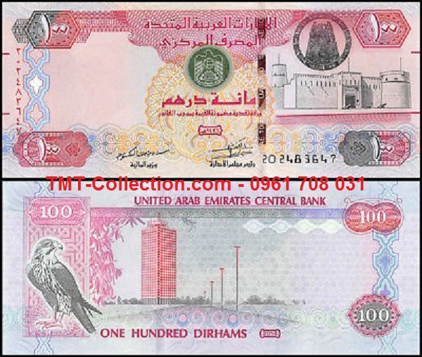 UAE 100 Dirhams 2014 UNC (tờ)