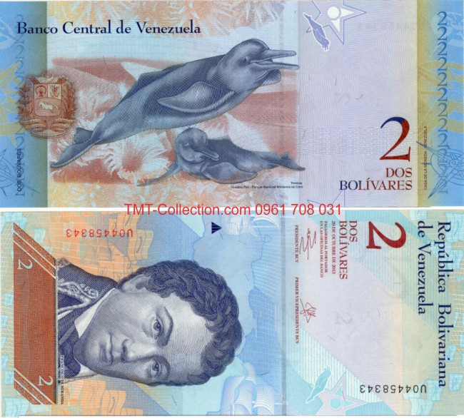 Venezuela 2 Bolivares 2012 UNC