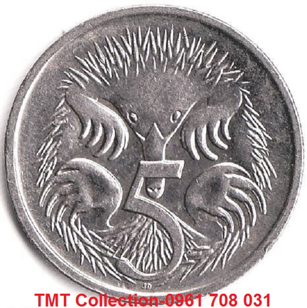 Xu Australia 5 cent 1985-1998