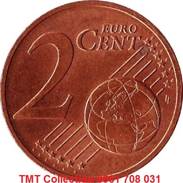 Xu Austria-Áo 2 Euro Cent 2002-2020