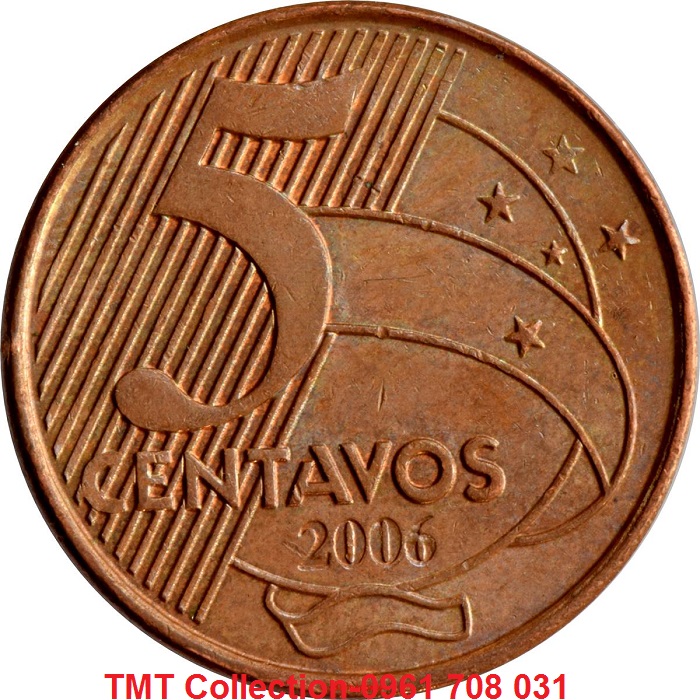 Xu Brasil 5 Centavos 1998-2019