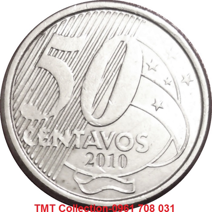 Xu Brasil 50 Centavos 2002-2019
