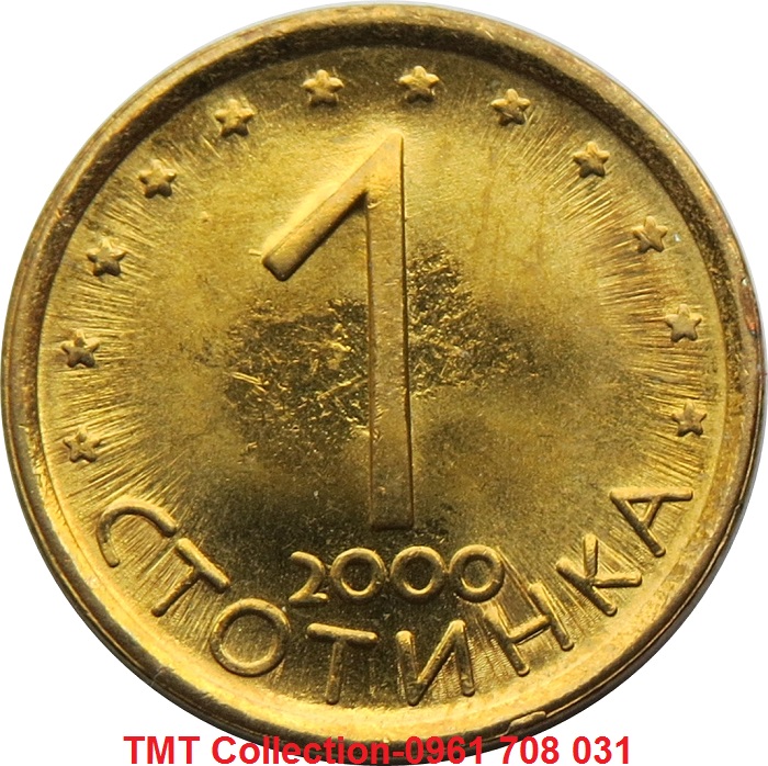 Xu Bulgaria 1 Stotinka 2000