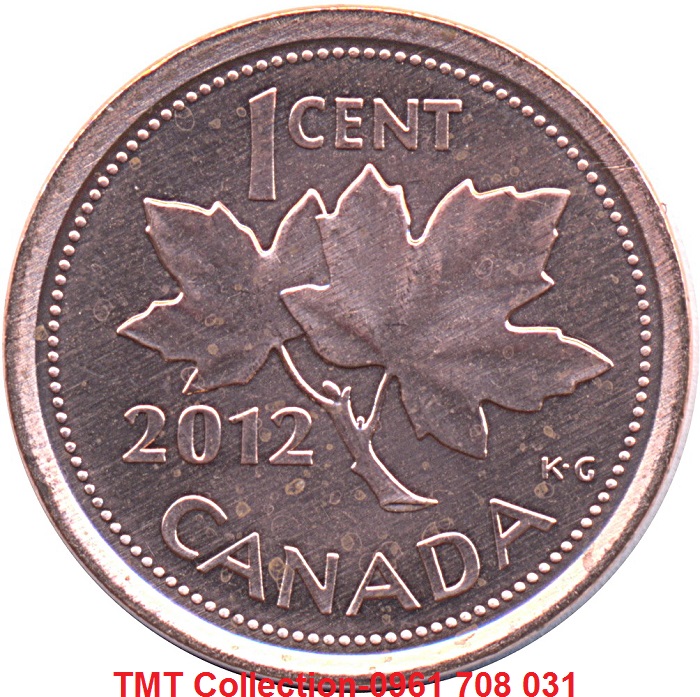 Xu Canada 1 Cent 2012