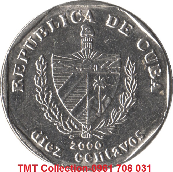 Xu Cuba 10 Centavos 1994-2018