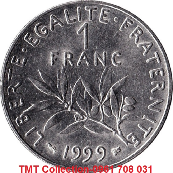 Xu France-Pháp 1 Francs 1959-2001