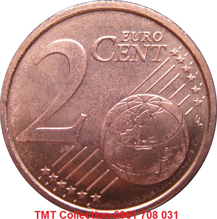 Xu France-Pháp 2 Euro Cent 1999-2020
