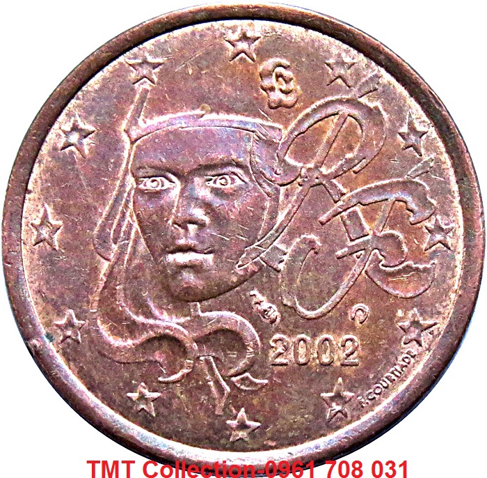 Xu France-Pháp 5 Euro Cent 1999-2020