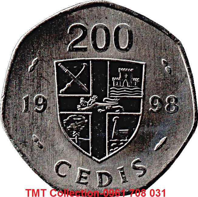 Xu Ghana 200 Cedis 1996-1998