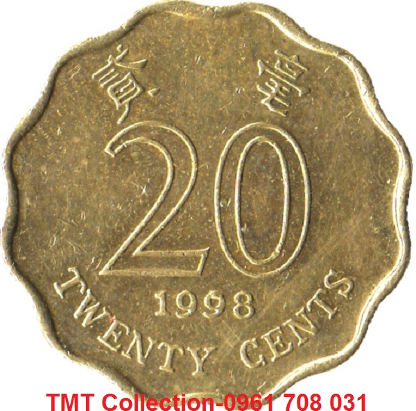 Xu Hong Kong 20 Cents 1993-1998