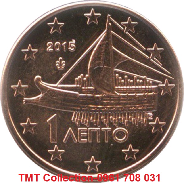 Xu Hy Lạp-Greece 1 Cent 2002-2020