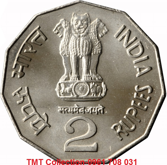 Xu India-Ấn Độ 2 Rupee 1992-2004