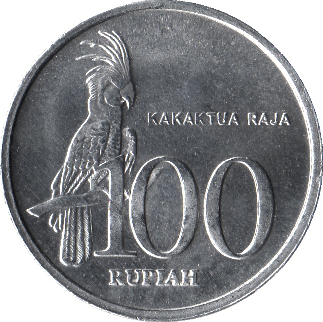 Xu Indonesia 100 Rupiah 1999-2008