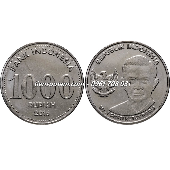 Xu Indonesia 1000 Rupiah 2016