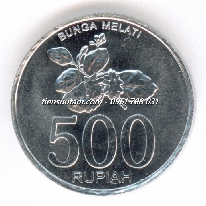 Mặt Trước Xu Indonesia 500 Rupiah 2003