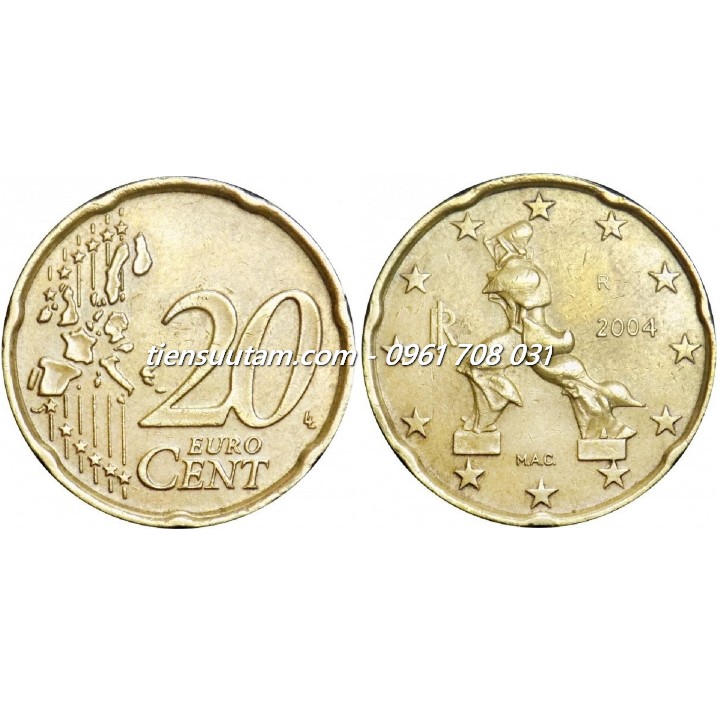 Xu Italy - Ý 20 Euro Cent 2002-2007