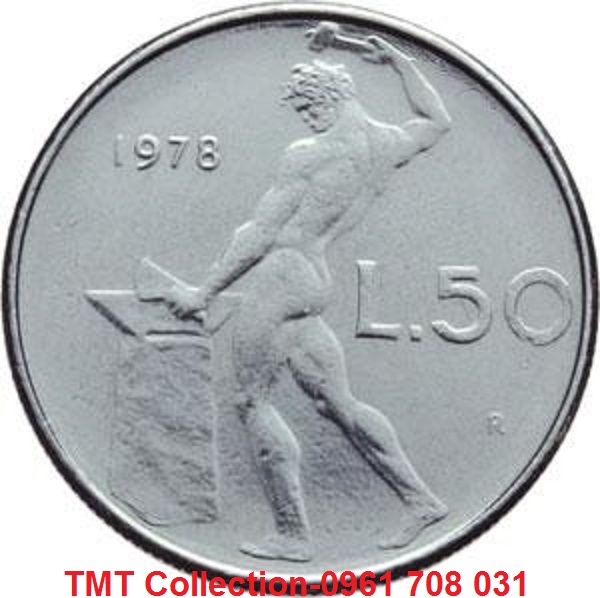 Xu Italy-Ý 50 Lire 1954-1989