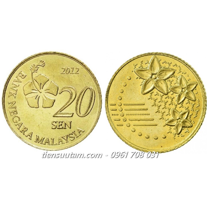 Xu Malaysia 20 Sen 2011-2023