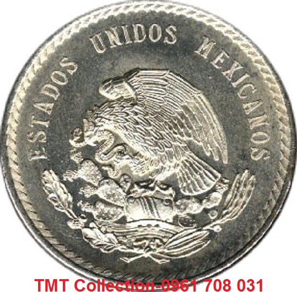 Xu Mexico 5 Pesos 1947-1948