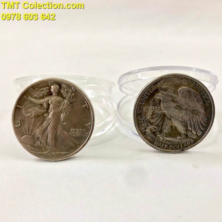 Xu Mỹ - USA 1/2 Dollar Liberty 1933 FAKE - TMT Collection.com