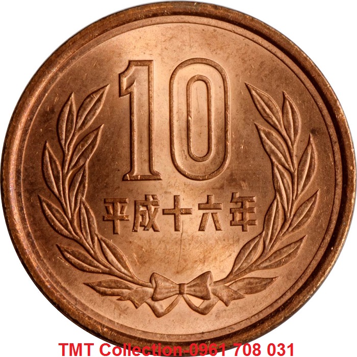 Xu Nhật-Japan 10 yen 1989-2019