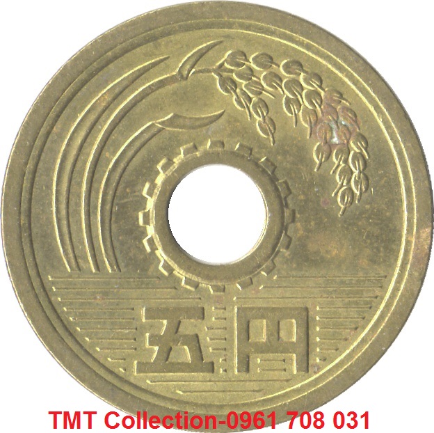 Xu Nhật-Japan 5 Yen (Loại Cũ) 
