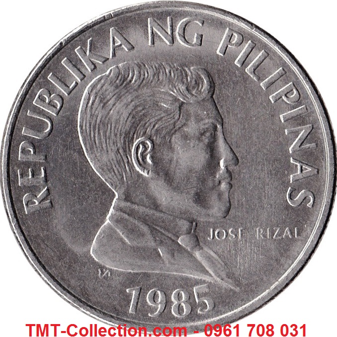 Xu Philippines 1 Piso 1989