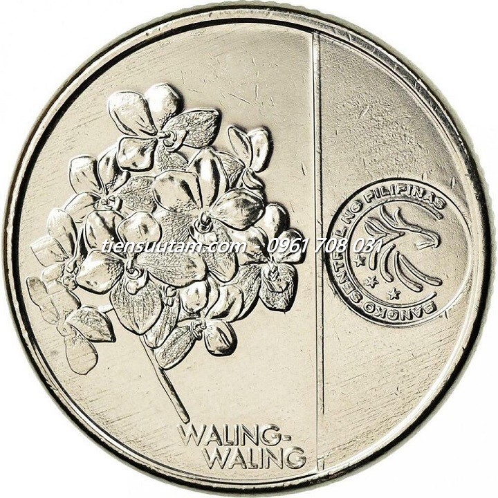 Mặt Sau Xu Philippines 1 Piso 2017-2019