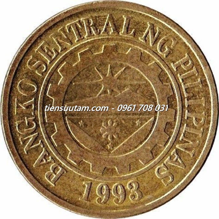Mặt Sau Xu Philippines 25 Sentimo 2003-2017