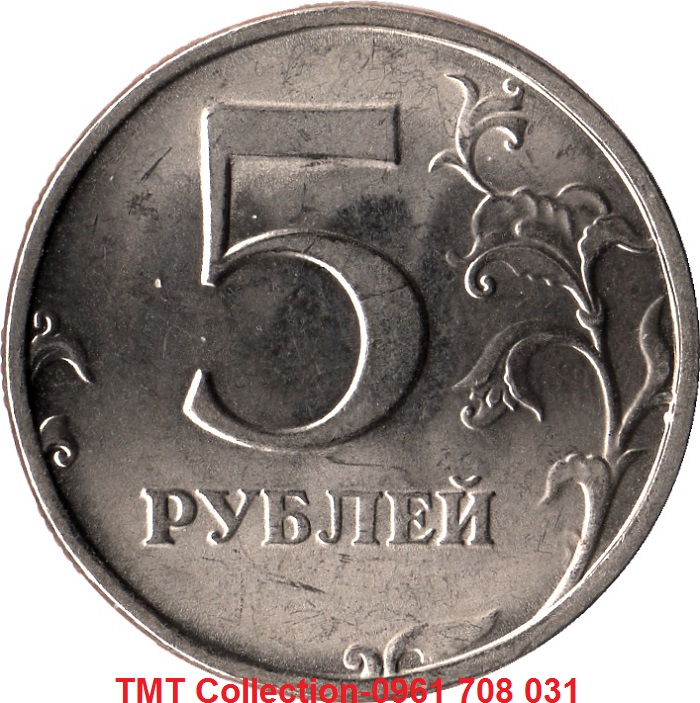 Xu Russia-Nga 5 Ruble 1997-1999