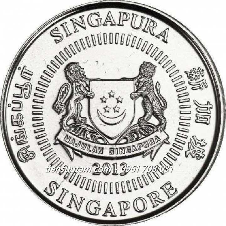 Xu Singapore 10 Cents 2013-2019