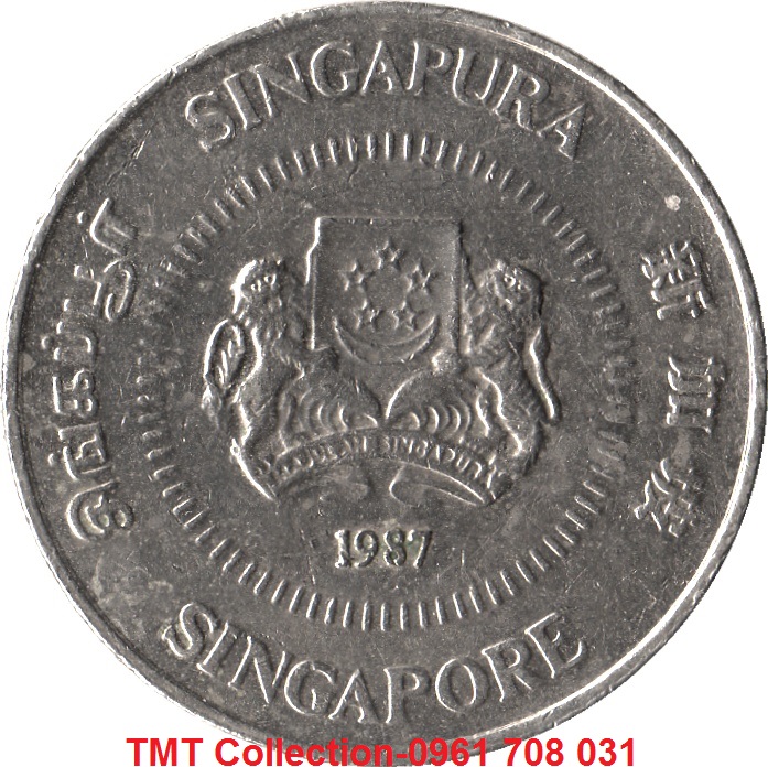 Xu Singapore 50 Cents 1985-1991