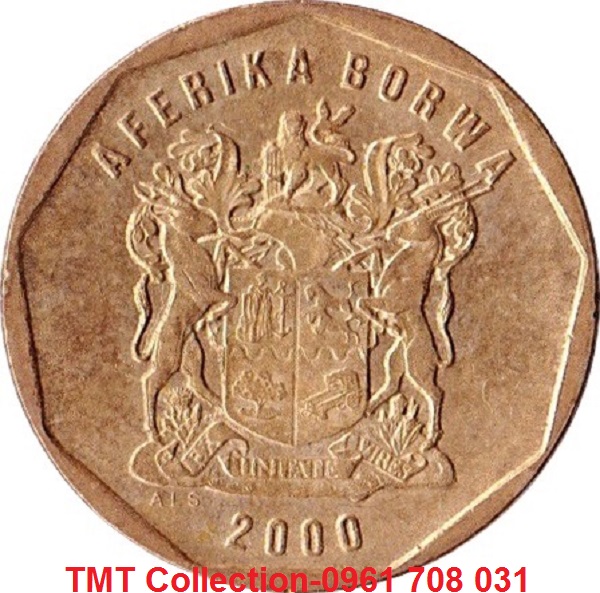 Xu South Africa-Nam Phi 20 Cent 1996-2000