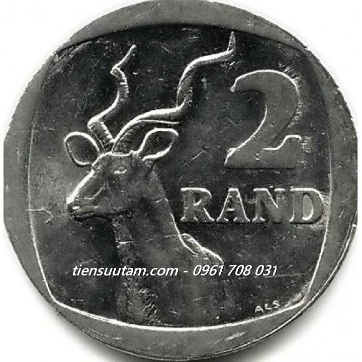 Xu South Africa - Nam Phi 2 Rand 2002-2014