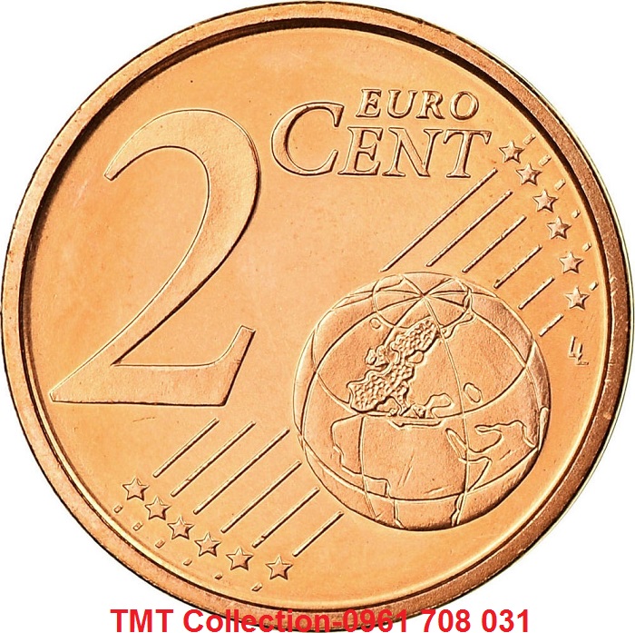 Xu Spain-Tây Ban Nha 2 Euro Cent 1999-2009