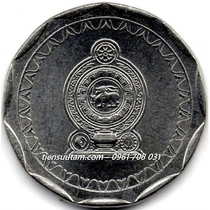 Xu Srilanka 10 Rupee 2013 - 2016