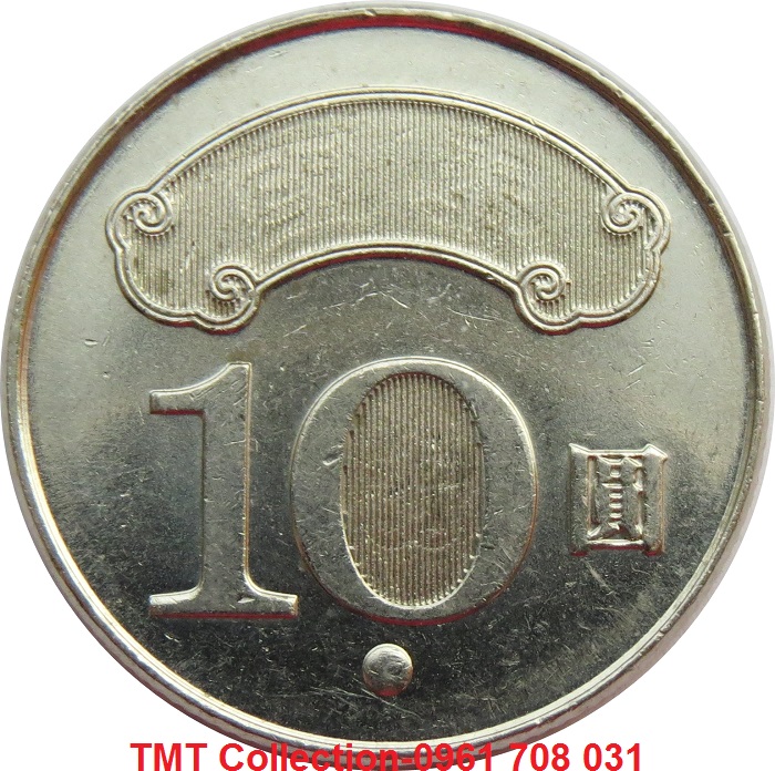 Xu Taiwan - Đài loan 10 New Dollars 2011-2019