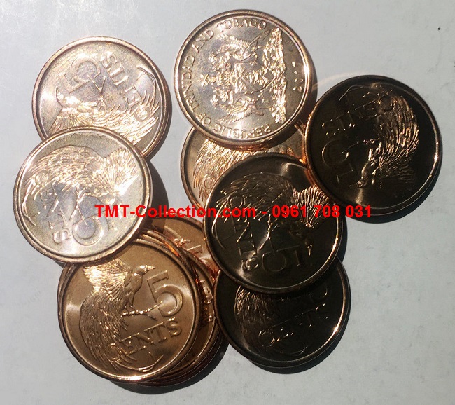 Xu trinidad and tobago 5 cent 2017