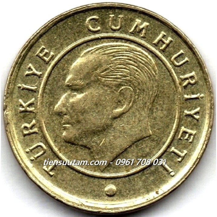 Xu Turkey - Thổ Nhỉ Kỳ 10 Kurus 2009-2022