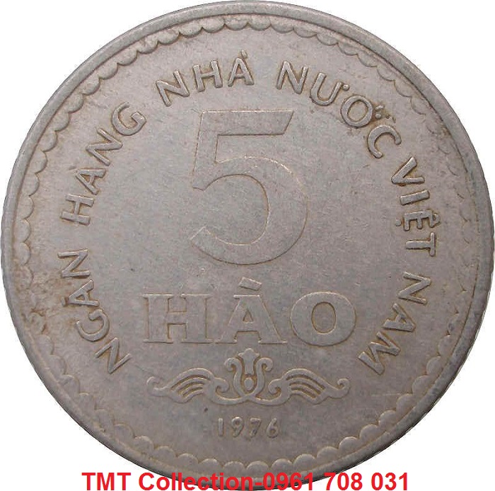 Xu Việt Nam 5 Hào 1976