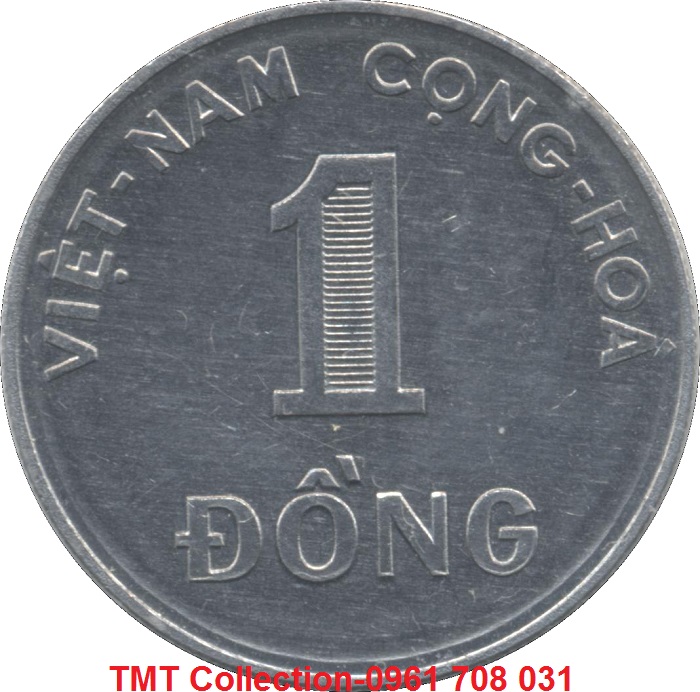 Xu Việt Nam Cộng Hòa 1 Đồng 1971(Nhôm)