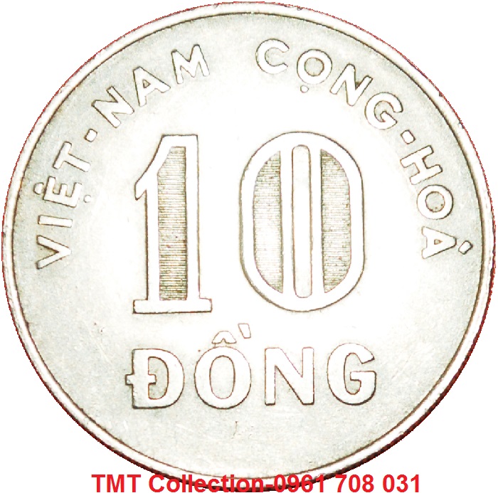 Xu Việt Nam Cộng Hòa 10 Đồng 1964
